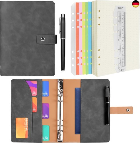 Ringbuch leder - ringbuch,