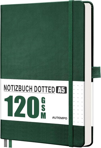 Notizbuch dotted 120g - notizbuch,