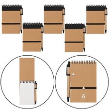 5 x Notizringbuch Recycle mit