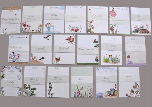 Notizblock natur garten - -,