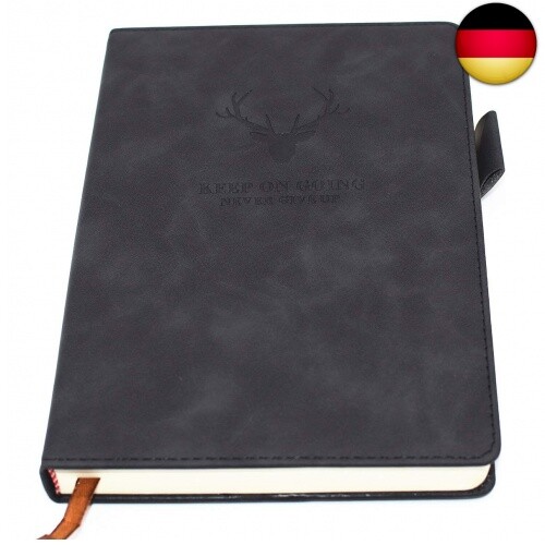 Notizbuch liniert hardcover - notizbuch, a5