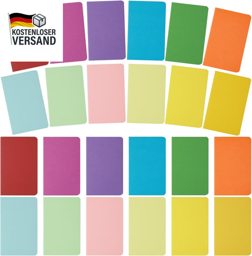 24er set notizbücher - 24er,