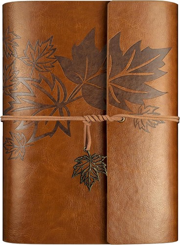 Leder notizbuch vintage - pu,