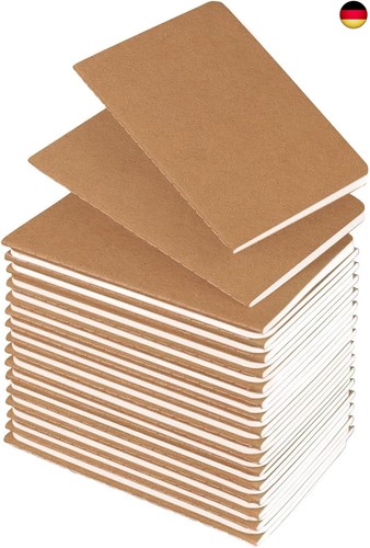 Ybcpack kraft notizbuch - notizbuch, a6