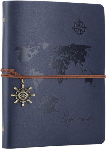 Weltkarte notizbuch 200 seiten - weltkarte,