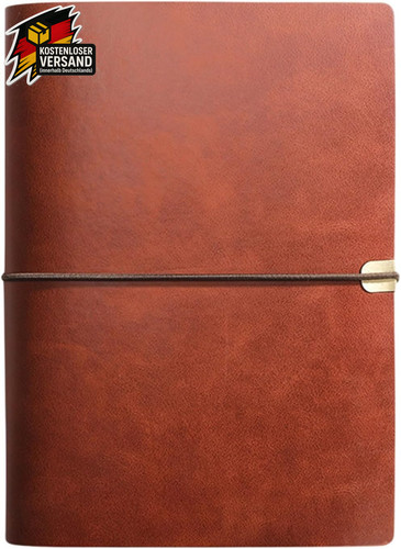 Leder notizbuch - leder, a5