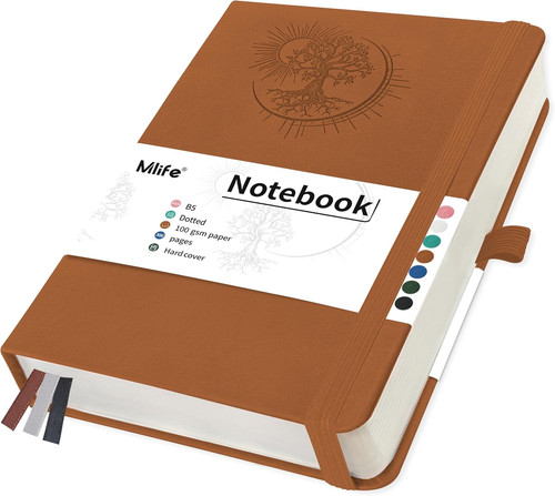 Mlife notizbuch dotted mit - mlife, b5