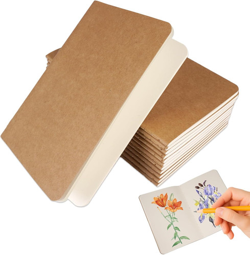 Kraftpapier notizbuch 60 - notizbuch, a6