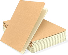 10 Stück Notizbuch A5 Blanko