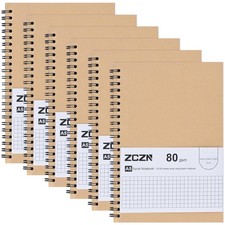 Notizbuch A5 kariert, 6