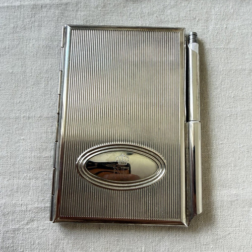 Metall notizbuch etui mit - metall-notizbuch,