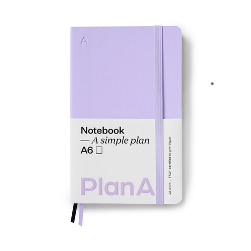 Notizbuch softcover blanko - a6,