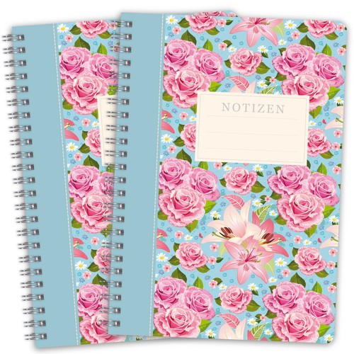 Set notizbuch spiralheft - notizbuch,