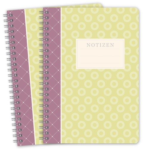 Set notizbuch spiralheft - 2-er,