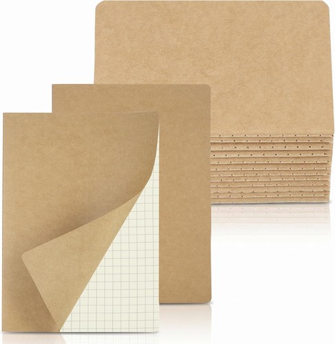 Notizbuch kariert 14er pack - notizbuch, a6