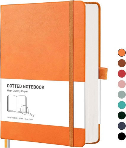Notizbuch dotted hardcover - dotted,