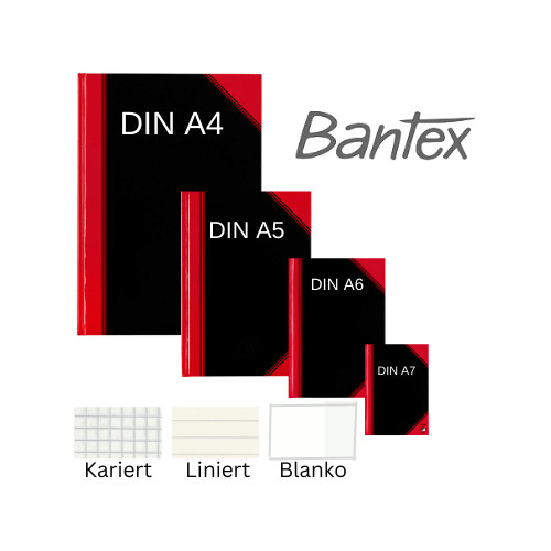 Bantex notizbuch din - bantex, a6