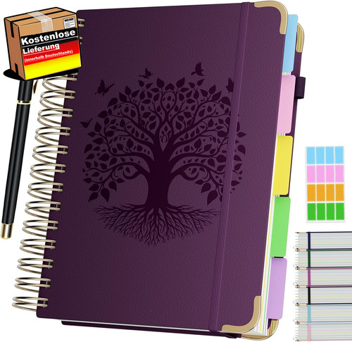 Liniert notizbuch mit - liniert,