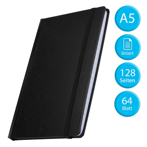 Notizbuch din liniert - a5,